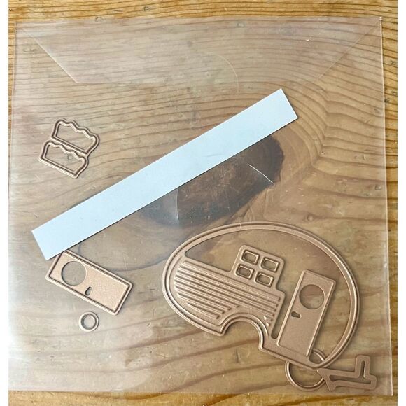 Spellbinders Build a Camper 6PC Metal Cutting Dies Set S3-296 2017 cute - Picture 1 of 3